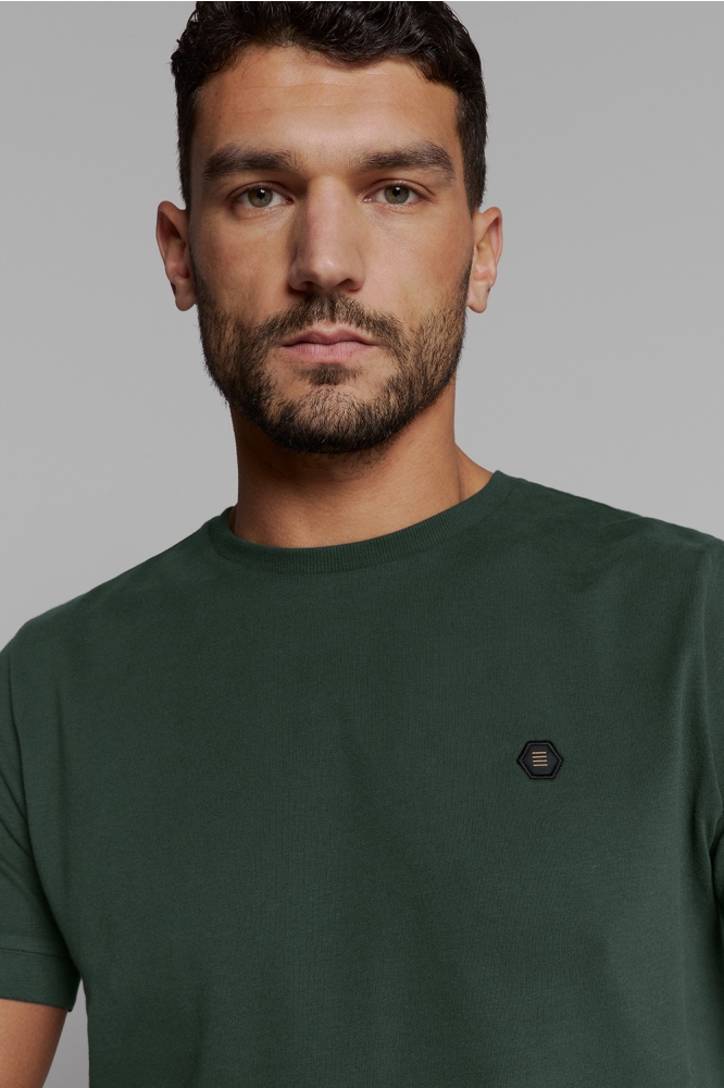 T SHIRT MET RONDE HALS 27360375 124 DARK STEEL